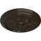 Ekena Millwork Vienna Ceiling Medallion (Fits Canopies up to 3 1/4"), Hand-Painted Stone Hearth, 16 7/8"OD x 5/8"P CM17VISHF - alternate 2